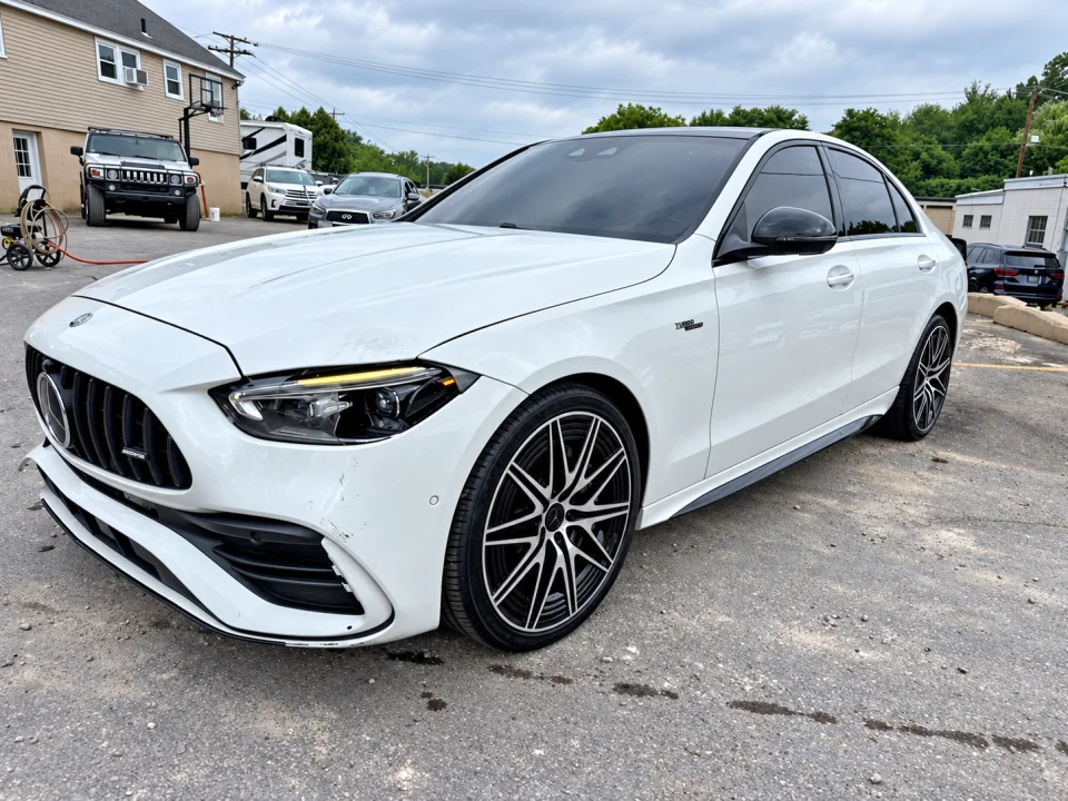 Mercedes-Benz C43 для проверки перед ставкой на аукционе