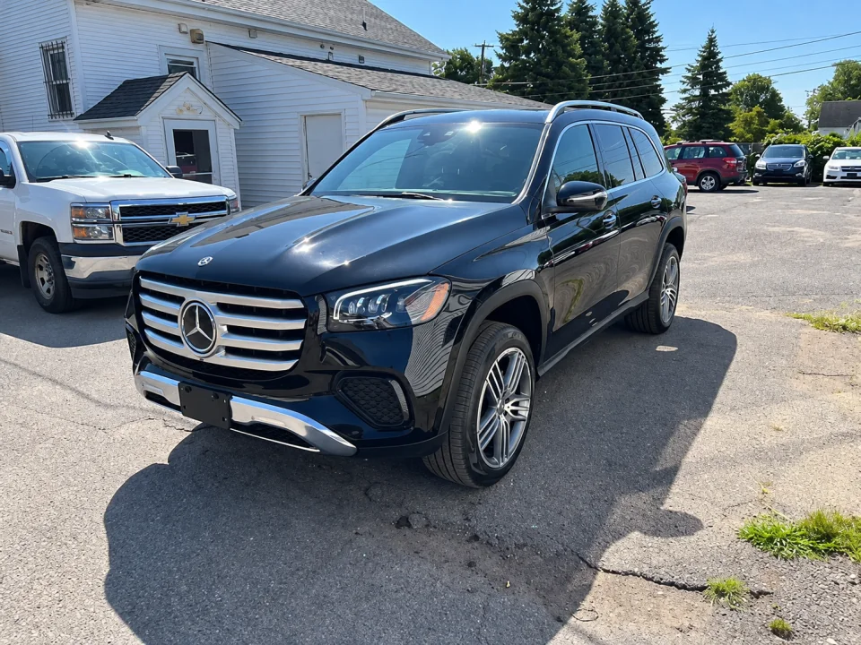 Mercedes-Benz GLS перед отправкой с американского аукциона