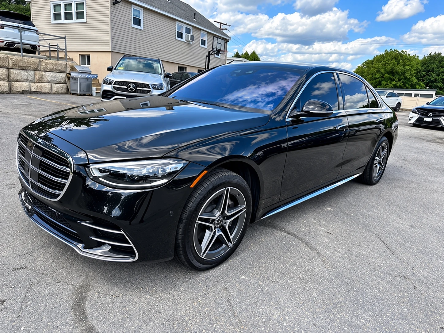 Mercedes-Benz S580e 4MATIC 2024, автомобиль с аукциона Copart